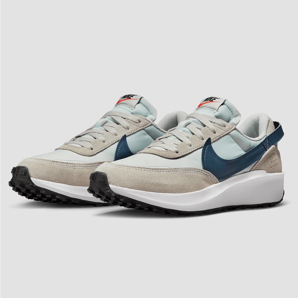 Nike Waffle Debut - LIGHT SILVER/VALERIAN BLUE-LT IRON ORE